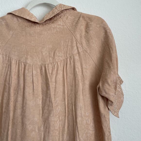 BAUM UND PFERDGARTEN Neutral Cream Cheetah Mini Dress - Picture 6 of 12